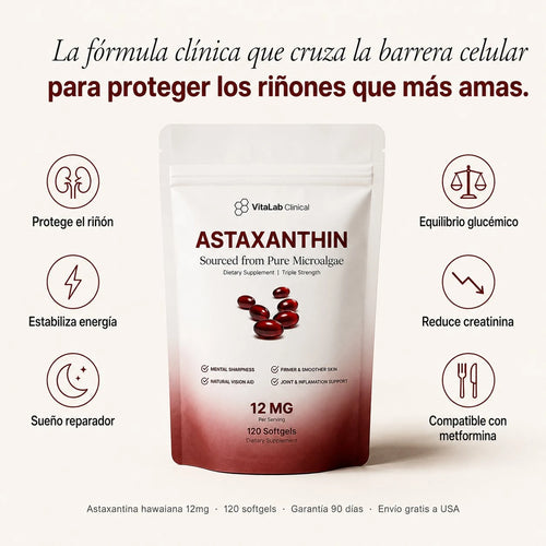 VitaLab Clinical®  - Astaxanthin de 12 mg