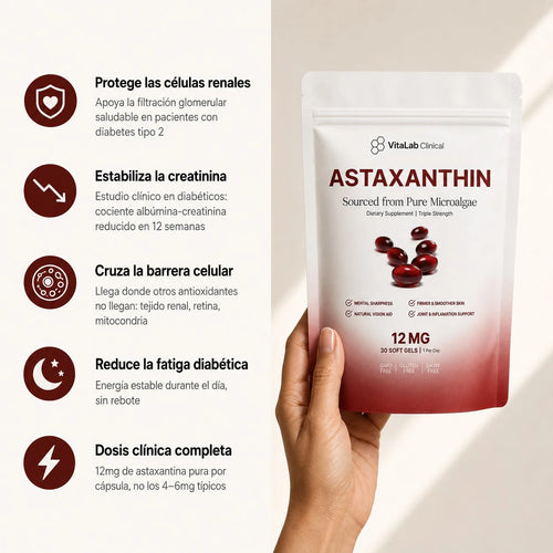 VitaLab Clinical®  - Astaxanthin de 12 mg