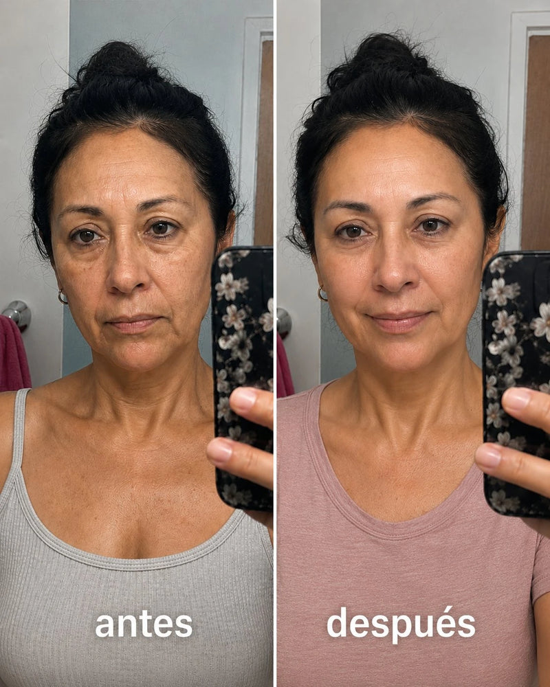 3. Piel más firme y tersa, un escudo antiedad junto al glow real