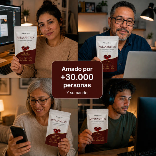 Vitalab Clinical® Astaxanthin — Para el ardor y la sequedad de tus ojos