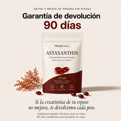 VitaLab Clinical®  - Astaxanthin de 12 mg.